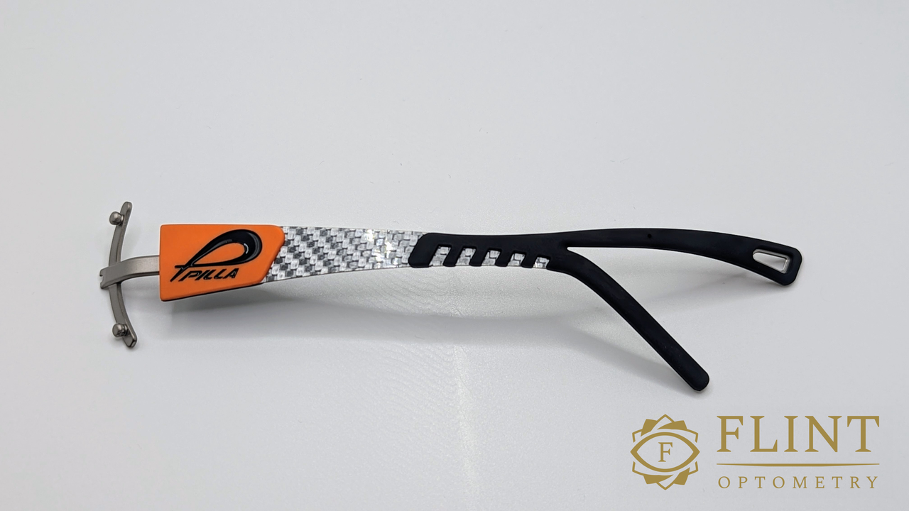 X6 Orange T Black S Silver Carbon Fork (preview-image)